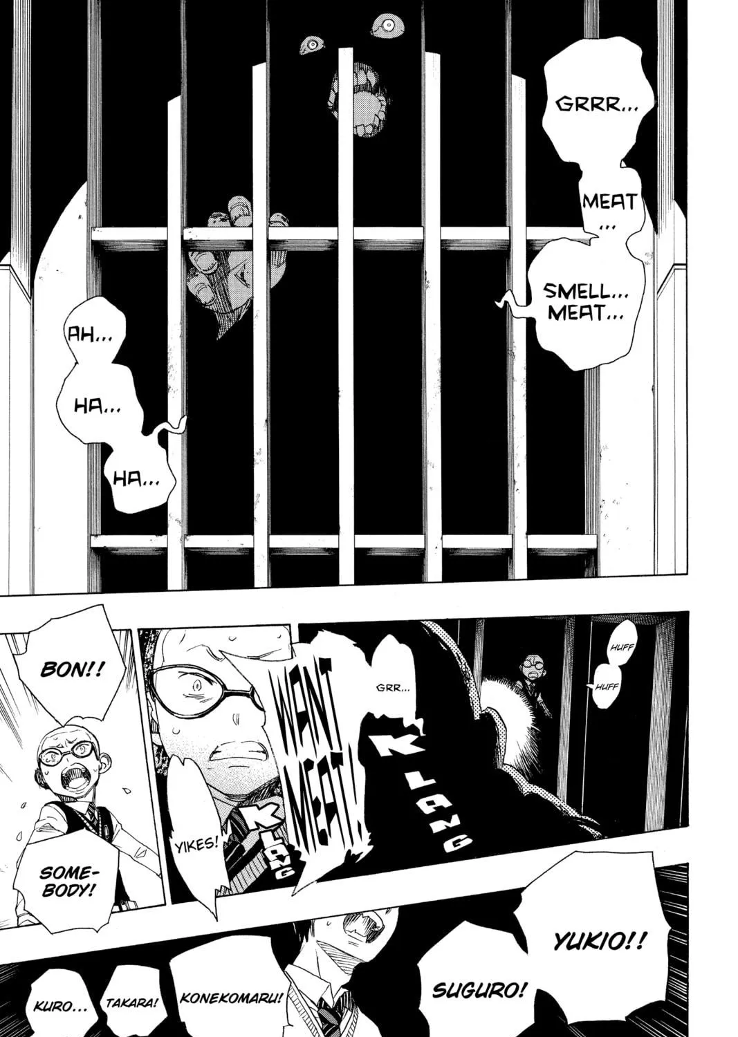 Read Blue Exorcist chapter 56 image 4 on Lezhin