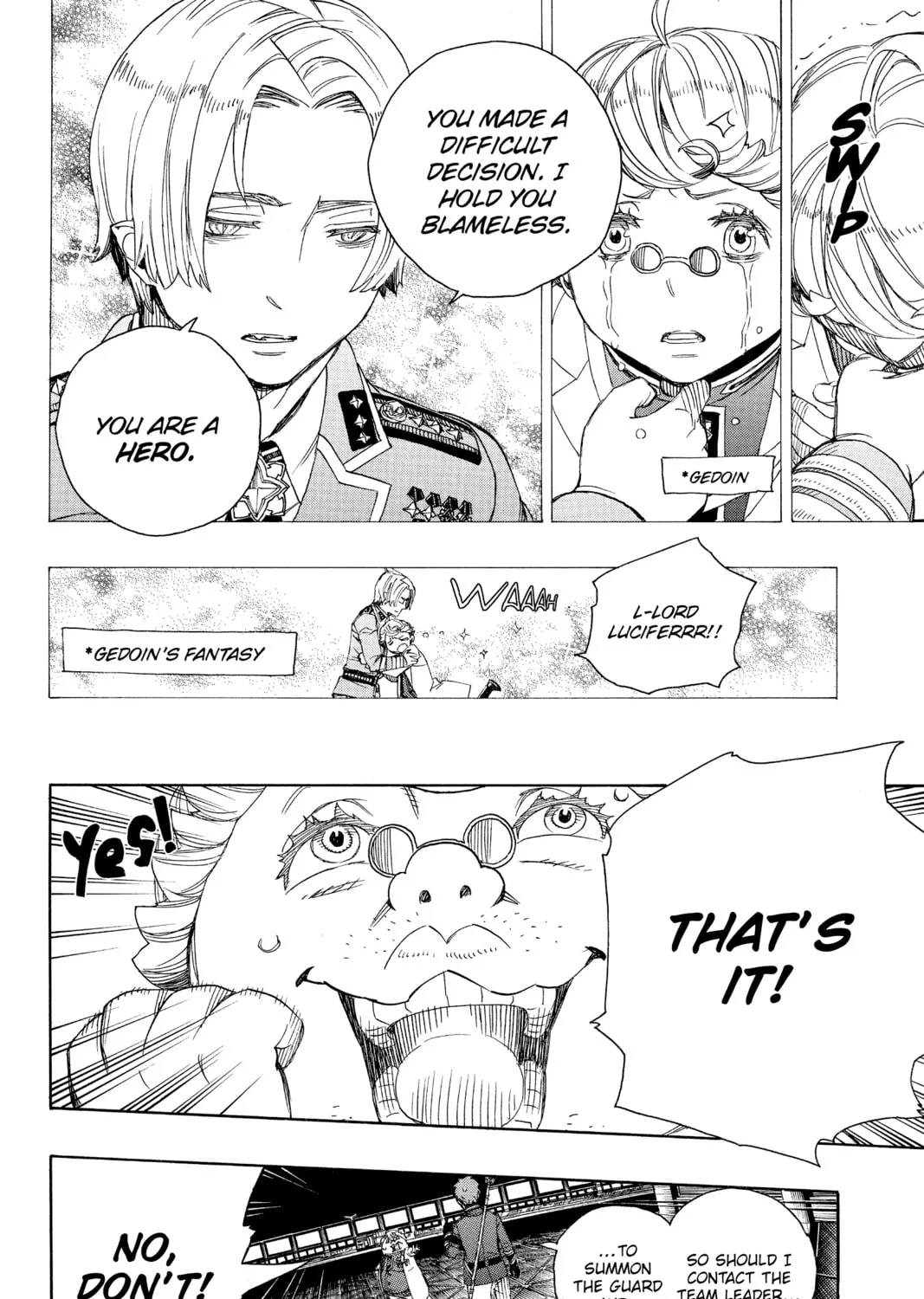 Read Blue Exorcist chapter 56 image 50 on Lezhin