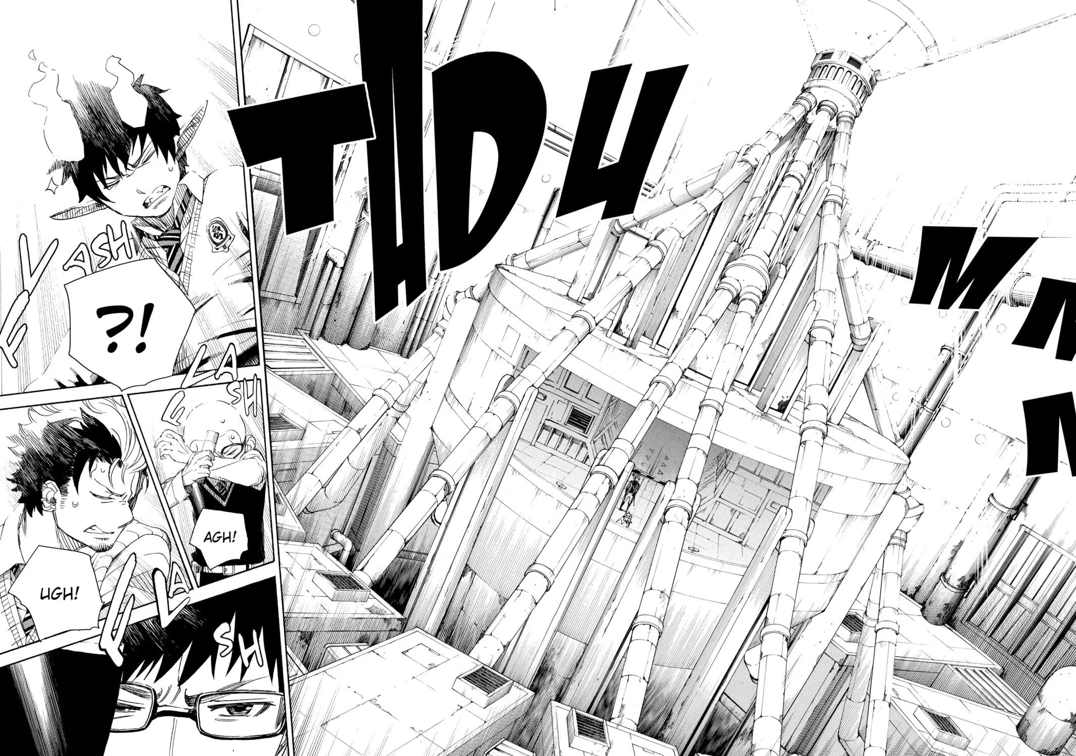 Read Blue Exorcist chapter 56 image 54 on Lezhin