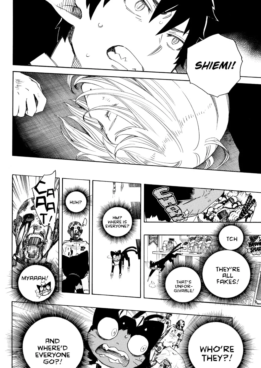 Read Blue Exorcist chapter 56 image 6 on Lezhin