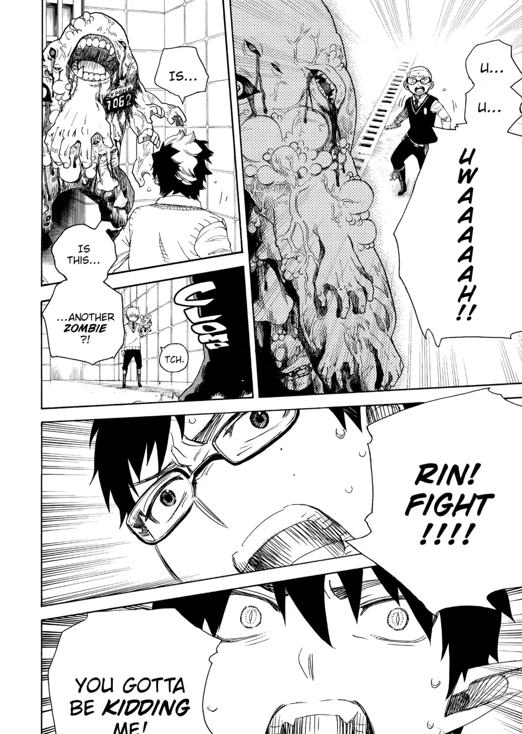 Read Blue Exorcist chapter 56 image 62 on Lezhin
