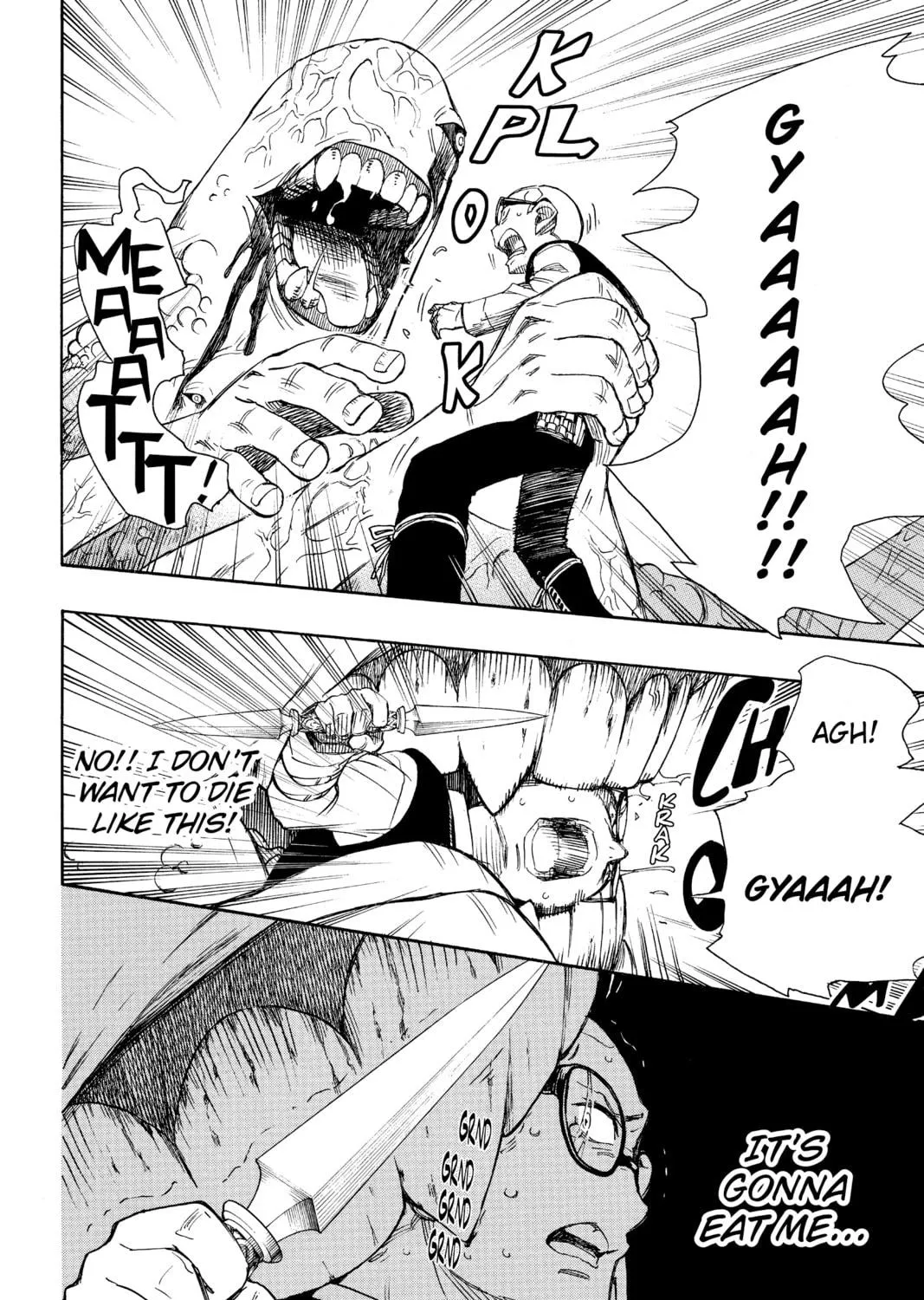 Read Blue Exorcist chapter 57 image 10 on Lezhin
