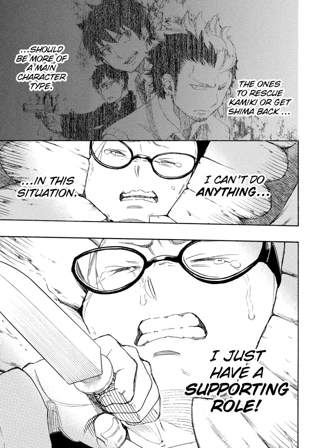 Read Blue Exorcist chapter 57 image 12 on Lezhin