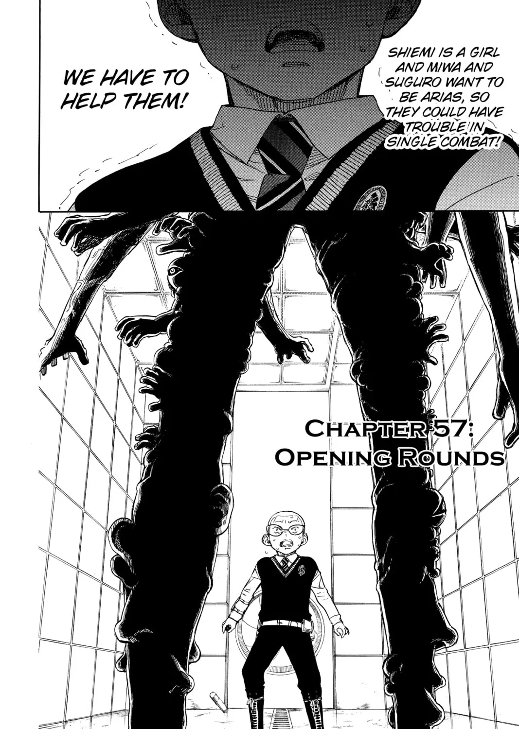 Read Blue Exorcist chapter 57 image 2 on Lezhin