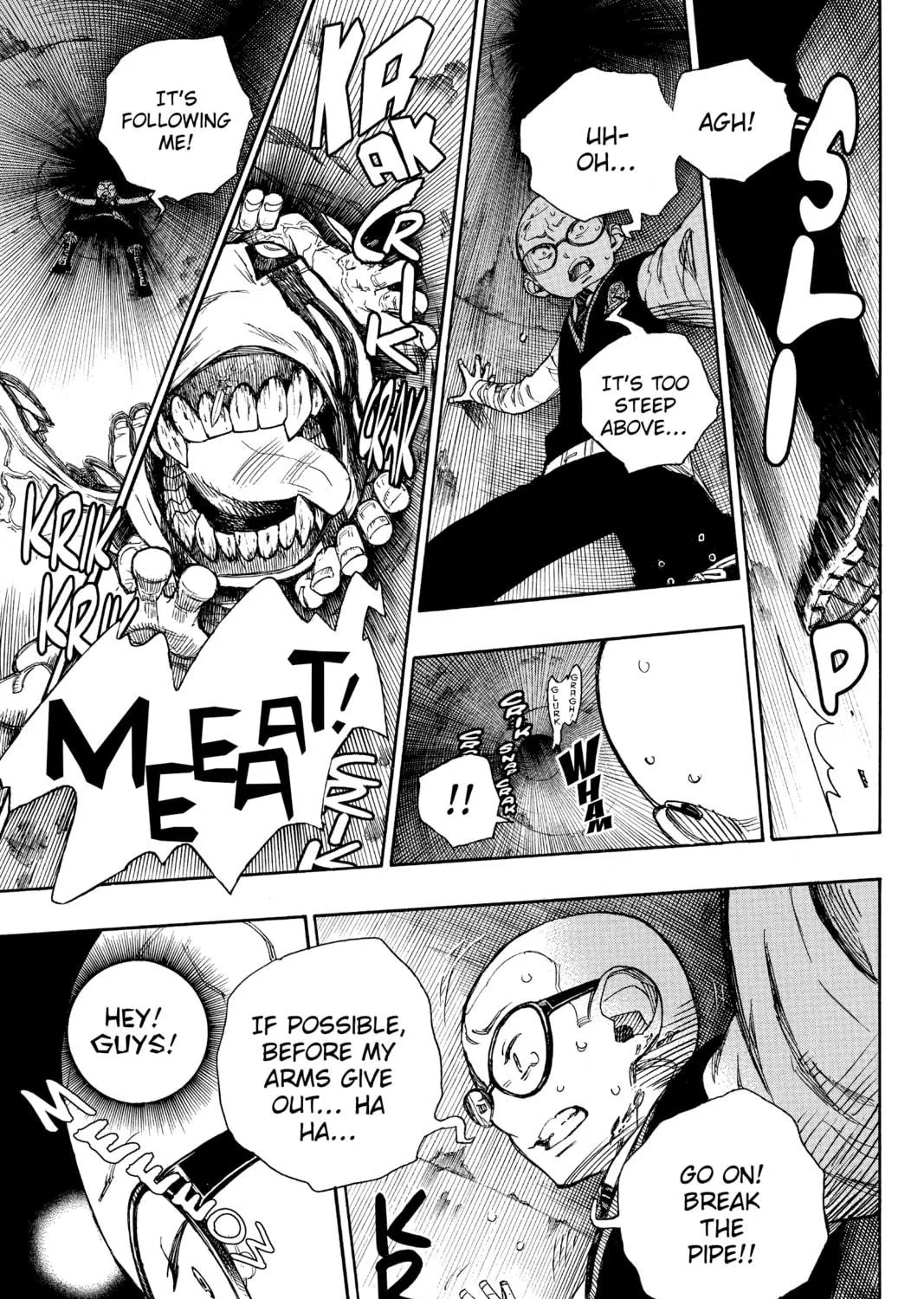 Read Blue Exorcist chapter 57 image 28 on Lezhin