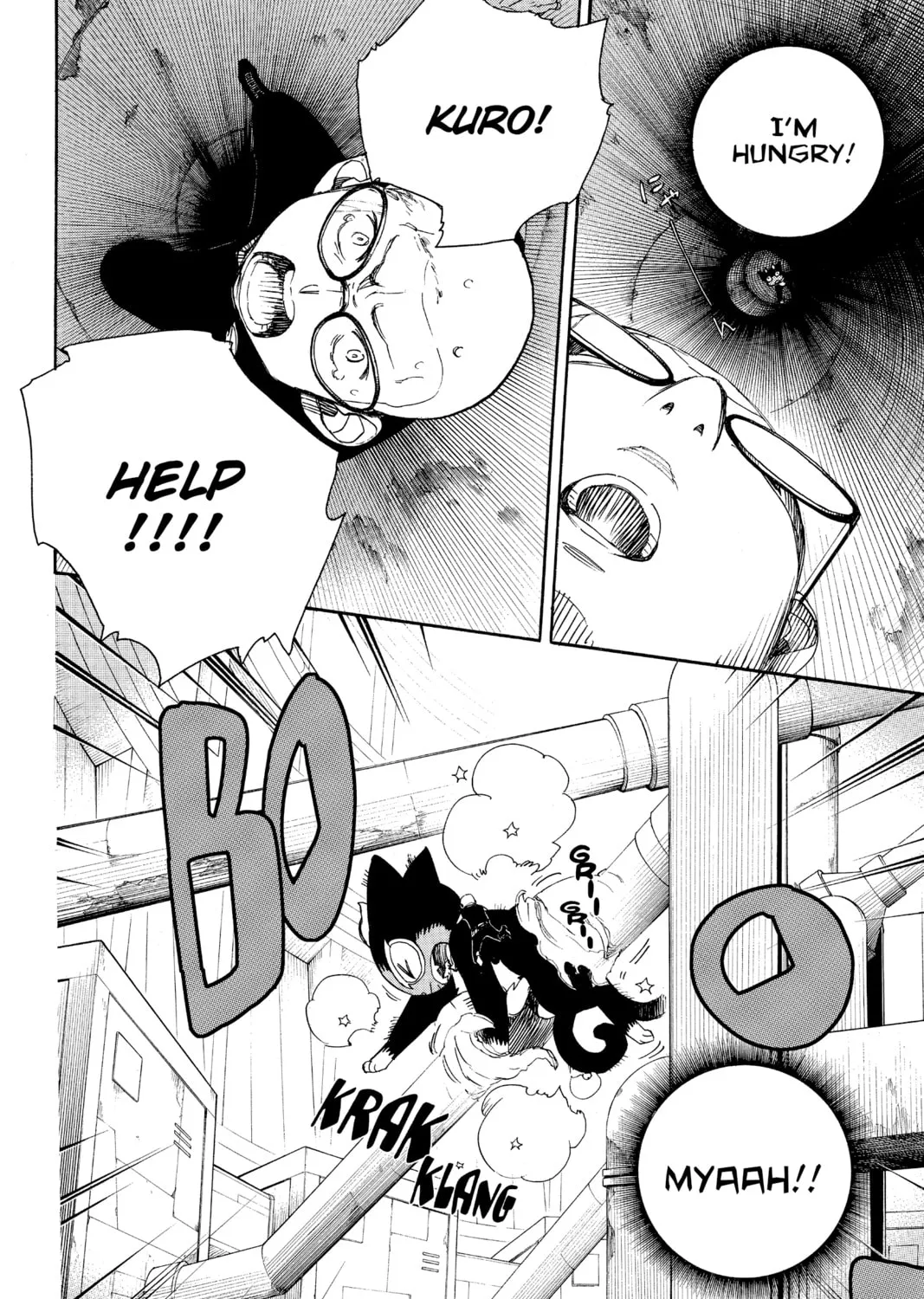 Read Blue Exorcist chapter 57 image 30 on Lezhin