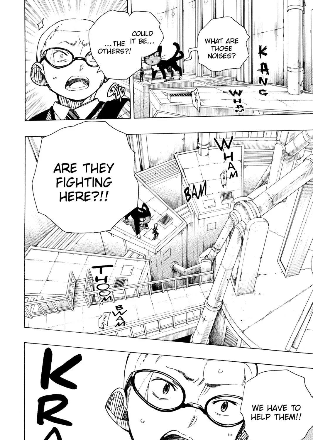 Read Blue Exorcist chapter 57 image 34 on Lezhin