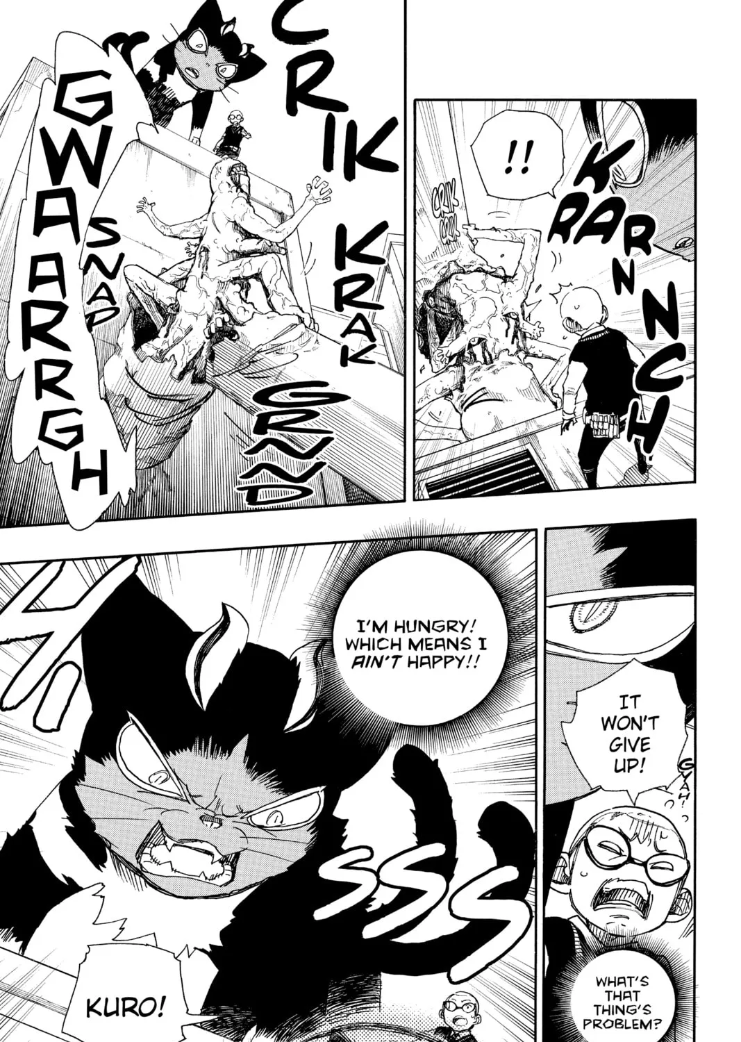 Read Blue Exorcist chapter 57 image 36 on Lezhin