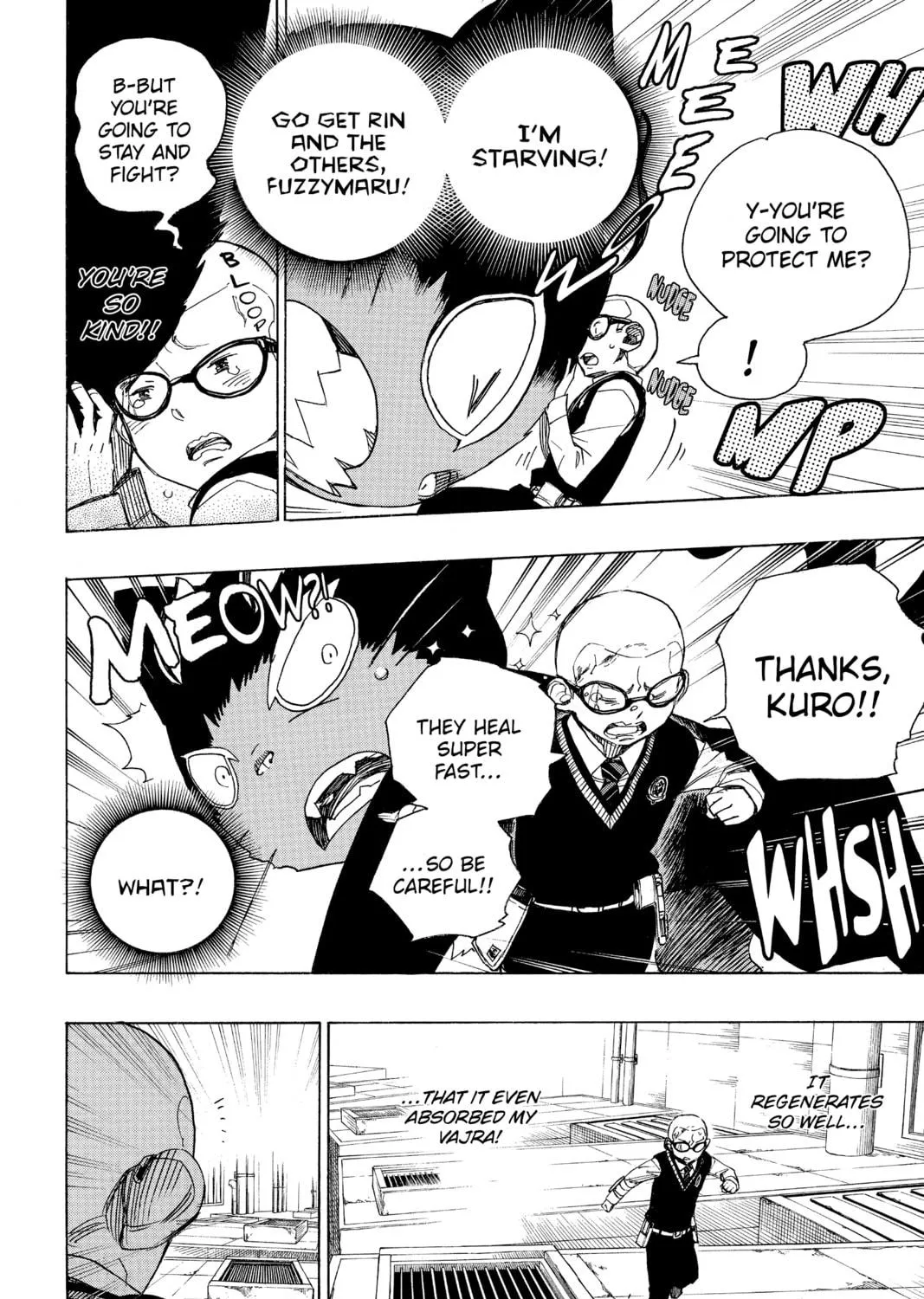 Read Blue Exorcist chapter 57 image 38 on Lezhin