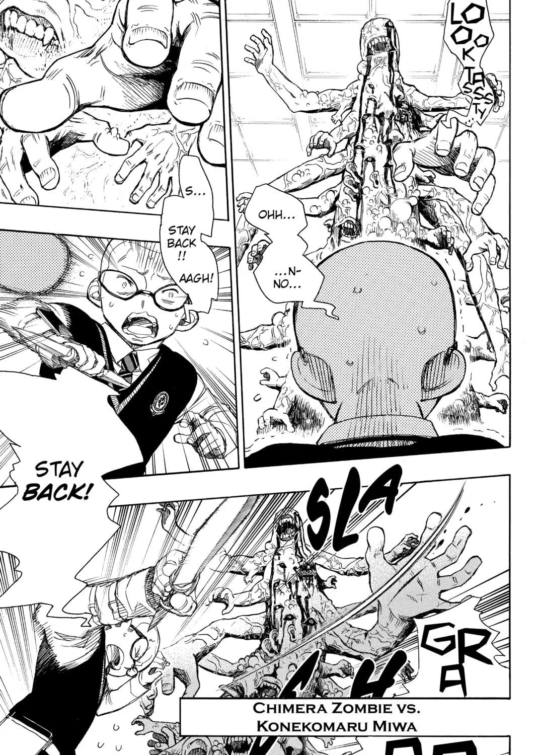 Read Blue Exorcist chapter 57 image 4 on Lezhin