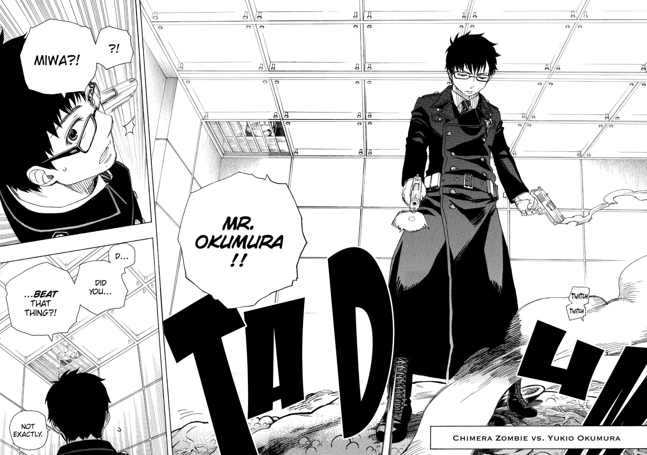 Read Blue Exorcist chapter 57 image 42 on Lezhin