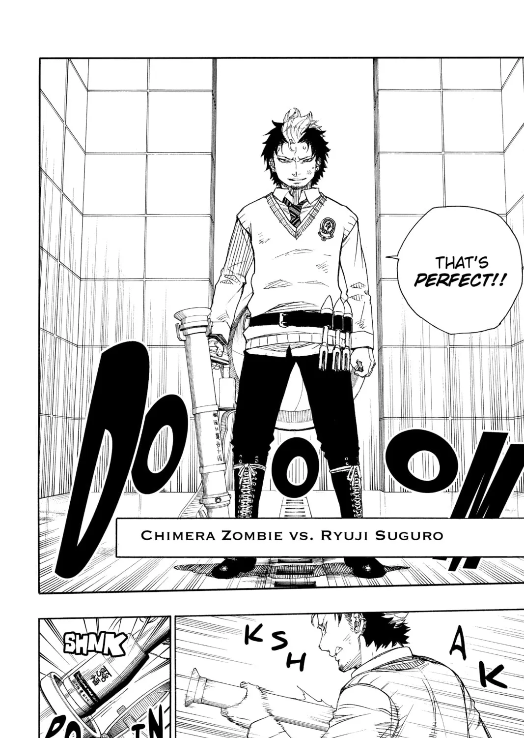 Read Blue Exorcist chapter 57 image 56 on Lezhin