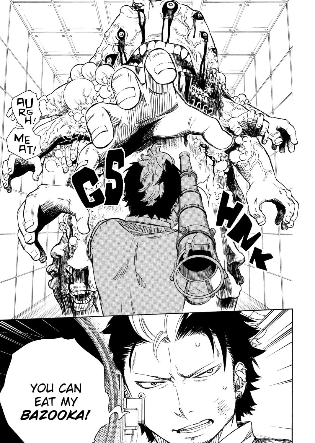 Read Blue Exorcist chapter 57 image 58 on Lezhin