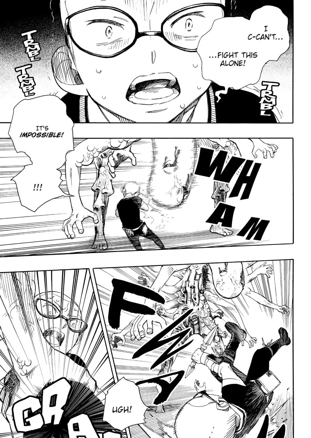 Read Blue Exorcist chapter 57 image 8 on Lezhin