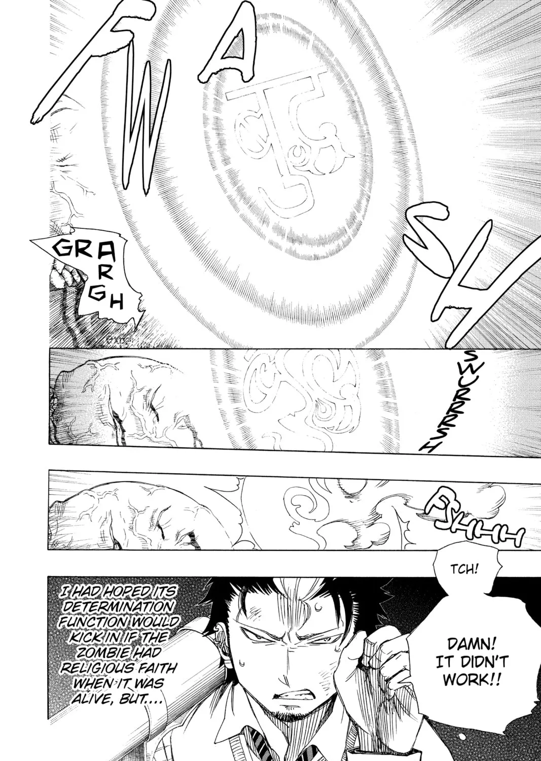 Read Blue Exorcist chapter 58 image 12 on Lezhin