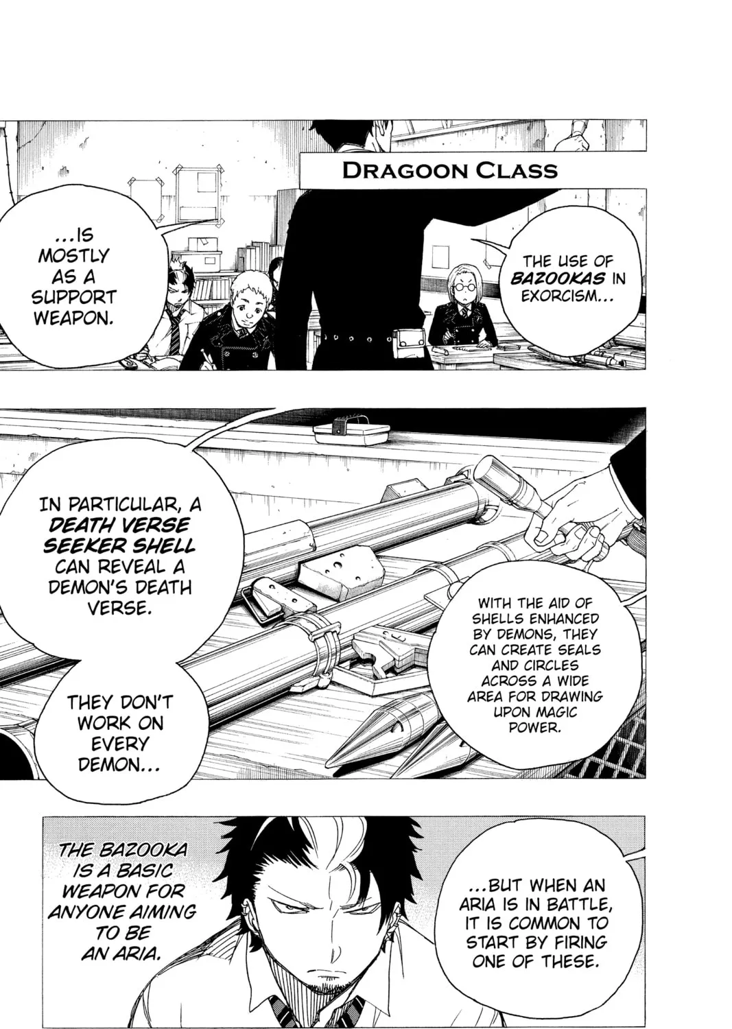 Read Blue Exorcist chapter 58 image 14 on Lezhin
