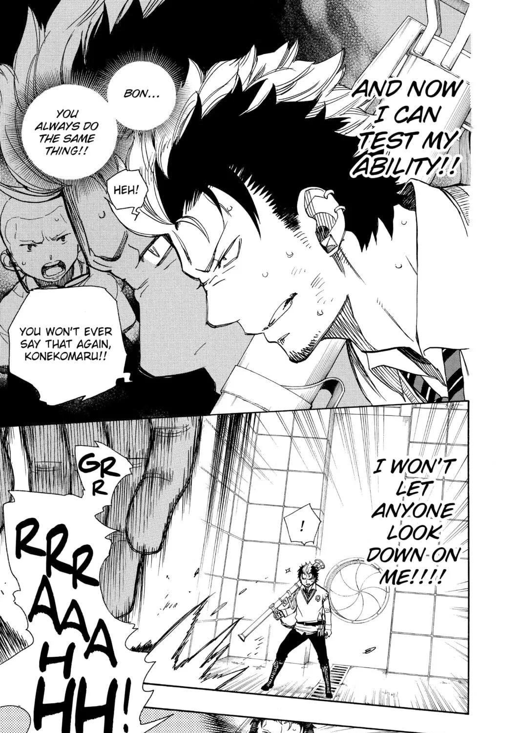 Read Blue Exorcist chapter 58 image 18 on Lezhin