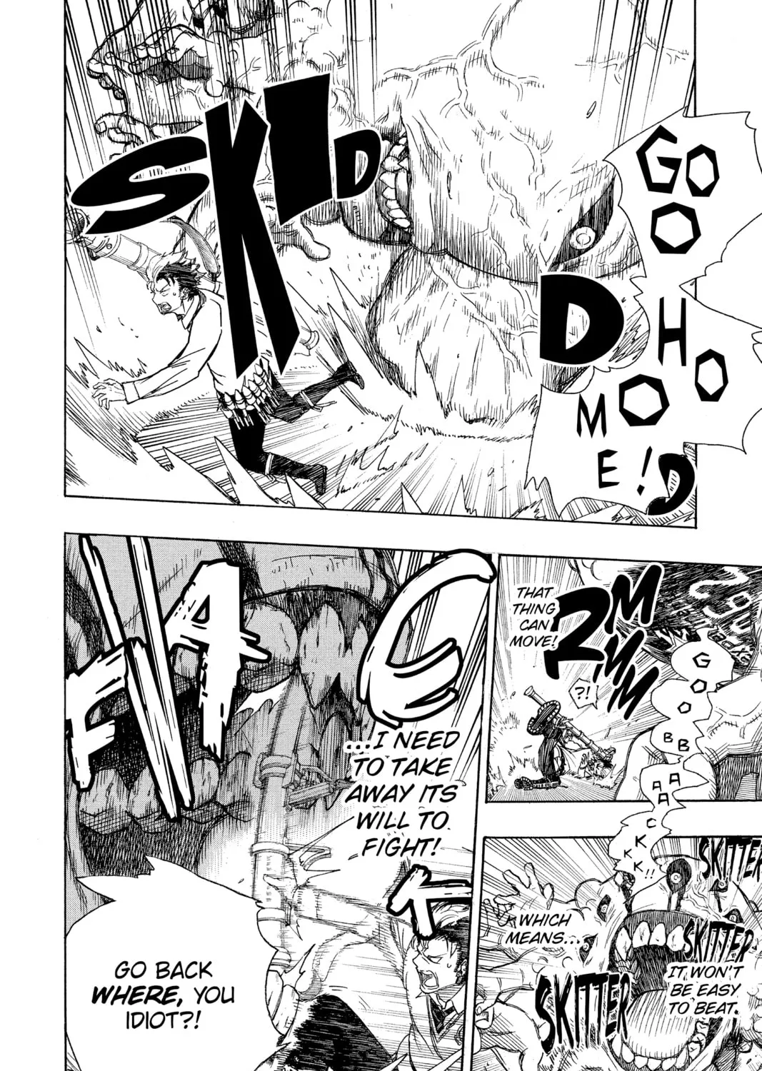 Read Blue Exorcist chapter 58 image 20 on Lezhin