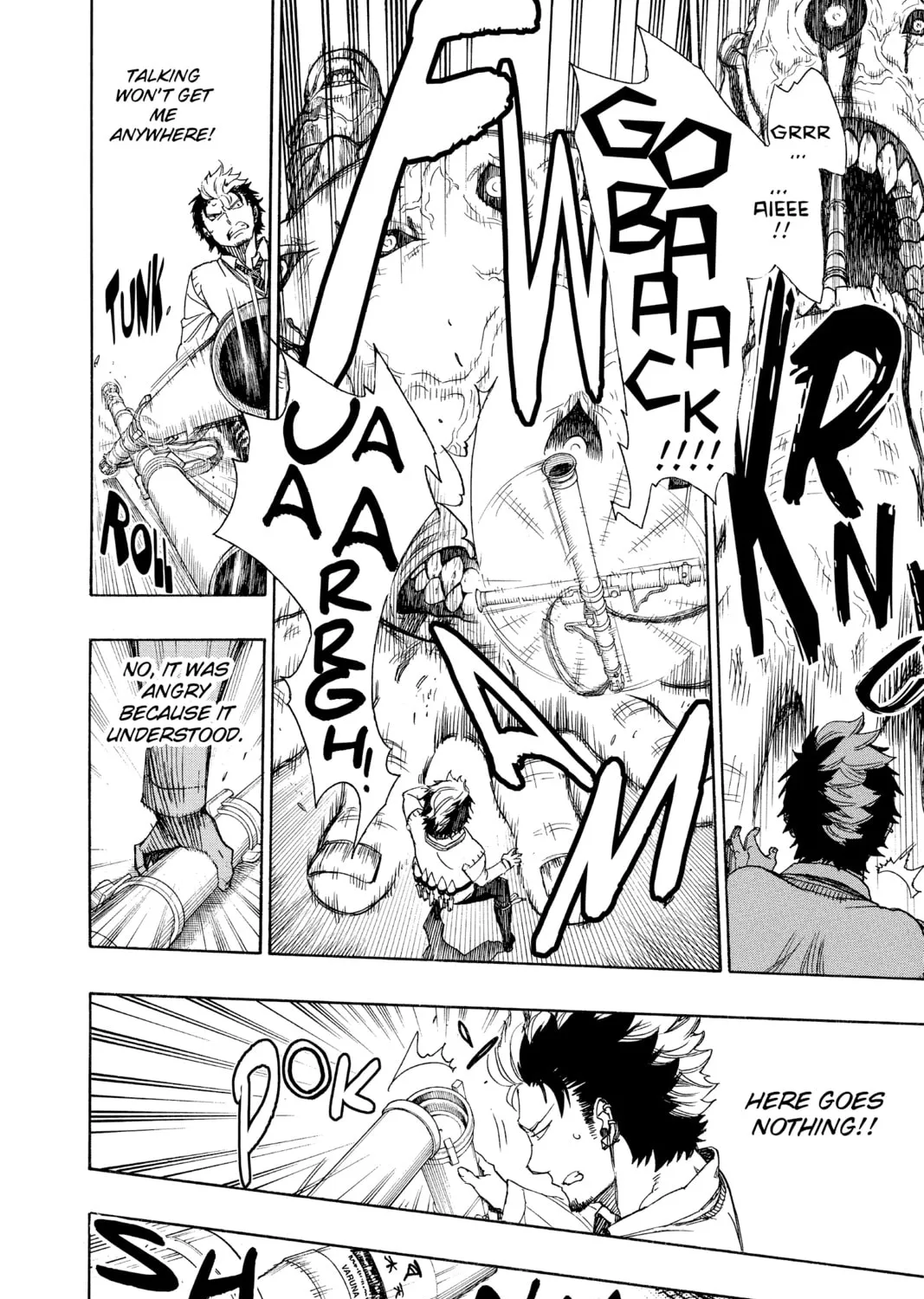 Read Blue Exorcist chapter 58 image 24 on Lezhin