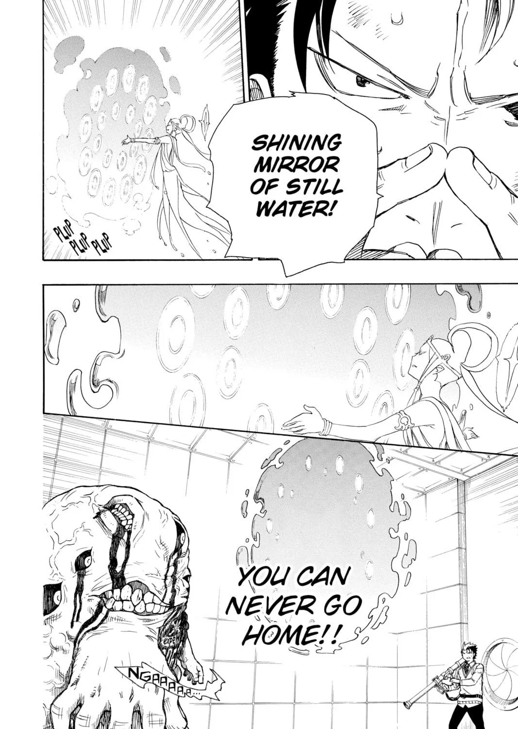 Read Blue Exorcist chapter 58 image 28 on Lezhin