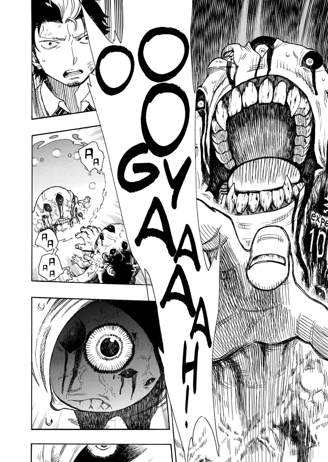 Read Blue Exorcist chapter 58 image 32 on Lezhin