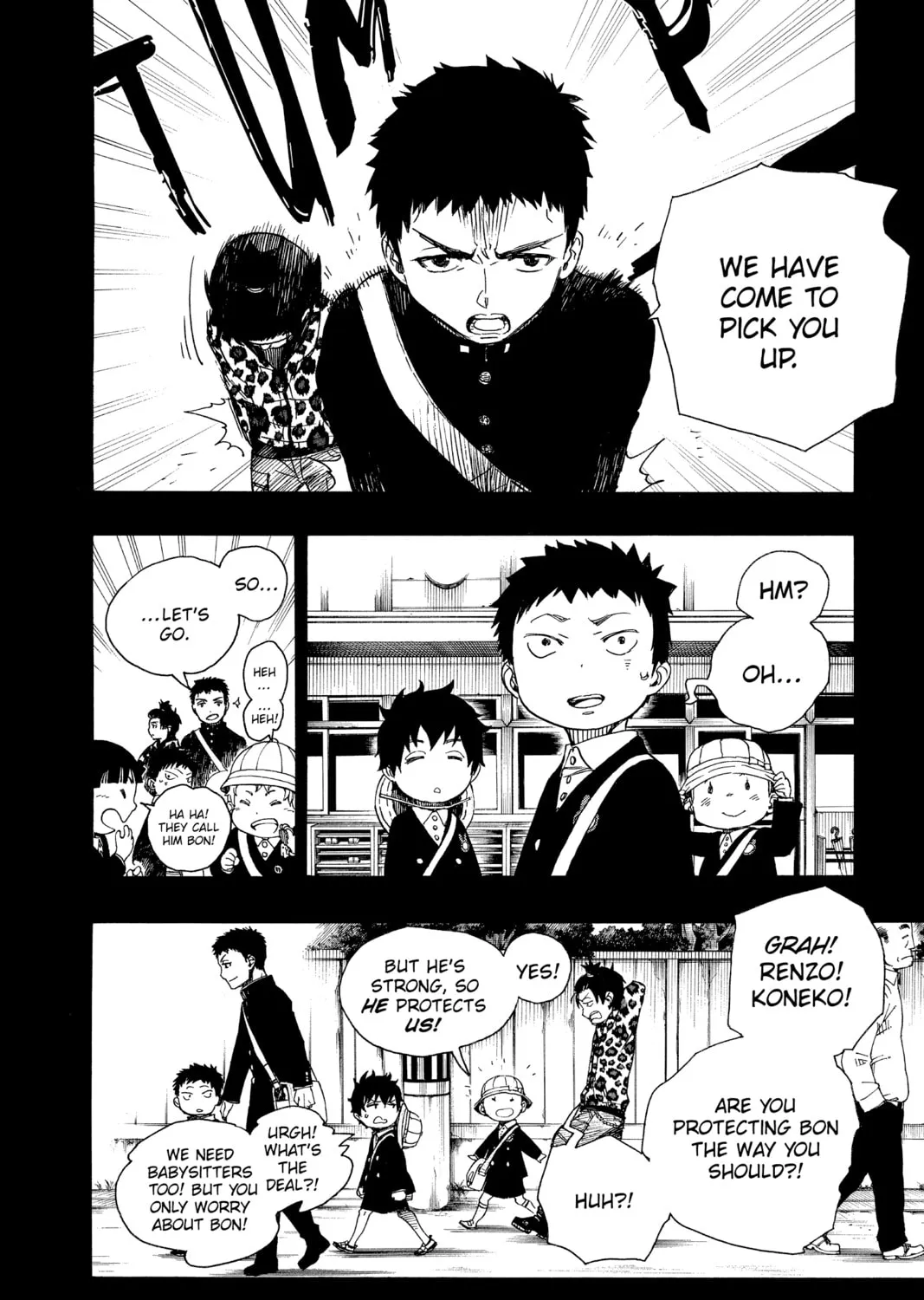 Read Blue Exorcist chapter 58 image 36 on Lezhin