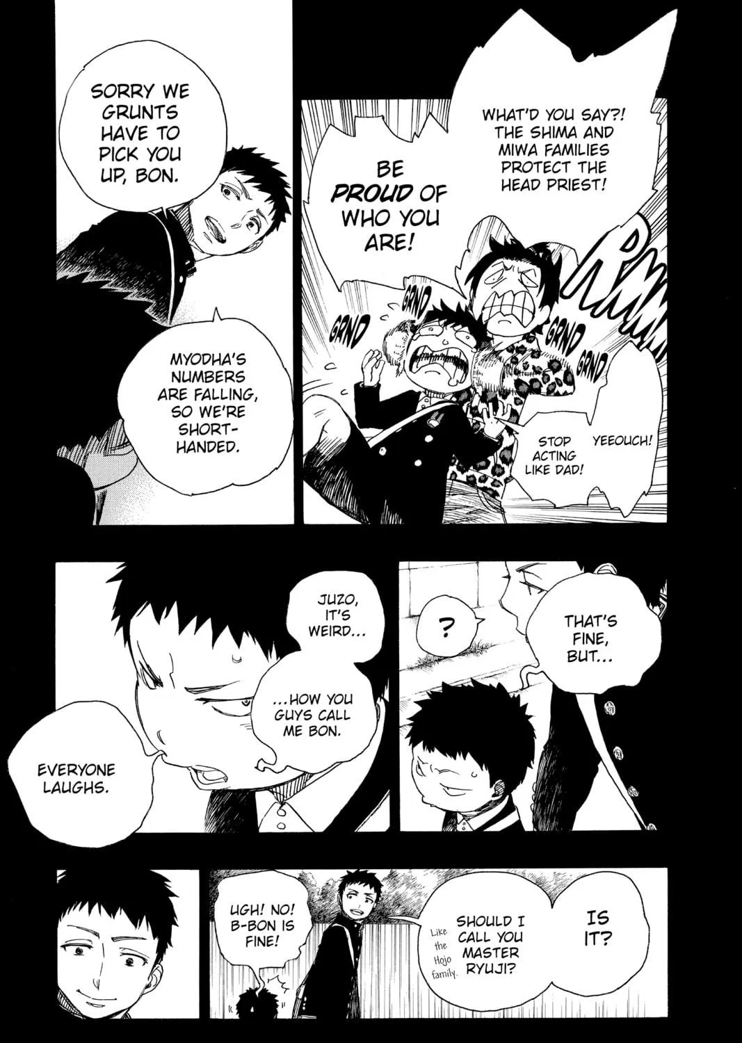 Read Blue Exorcist chapter 58 image 38 on Lezhin