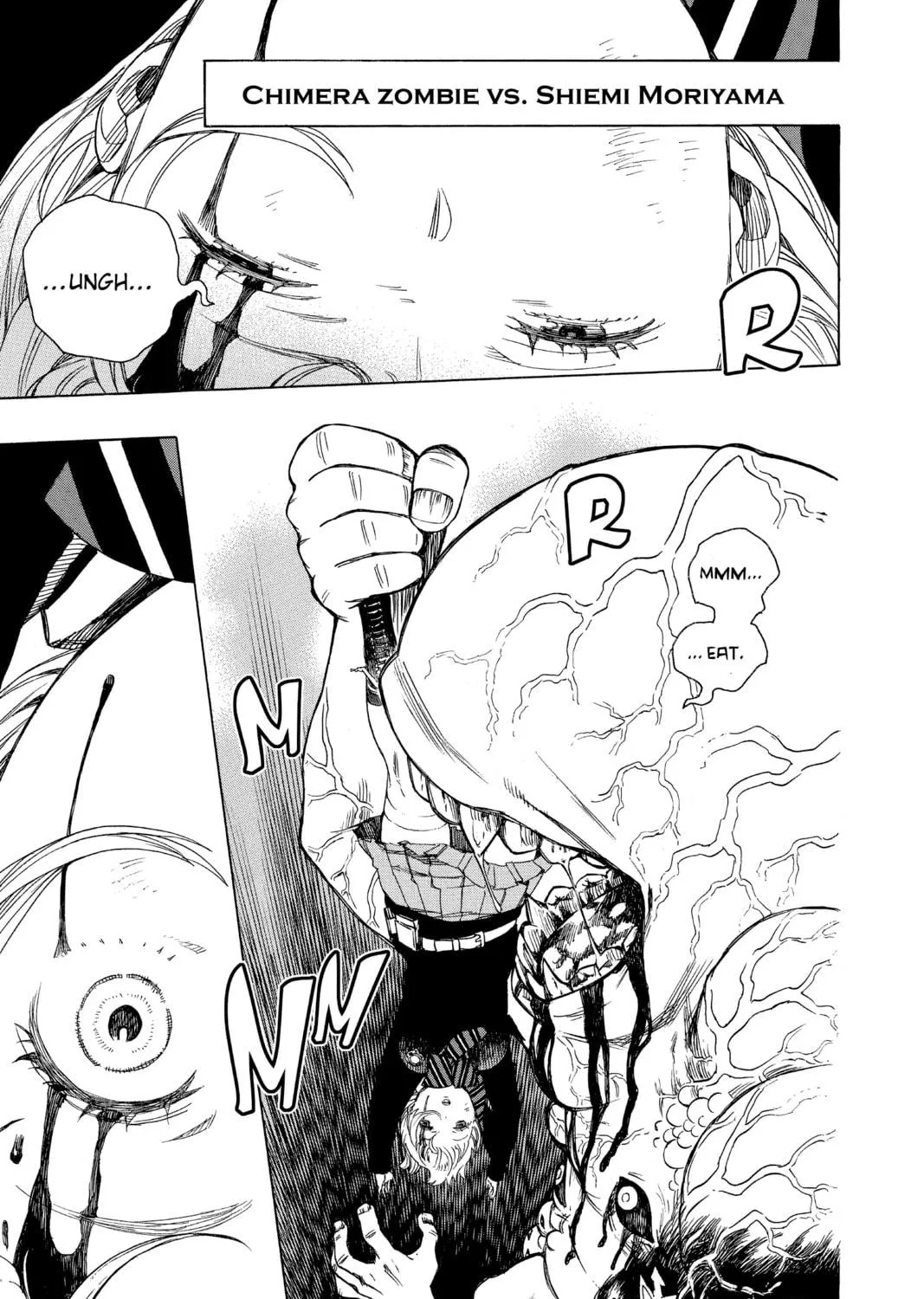 Read Blue Exorcist chapter 58 image 4 on Lezhin