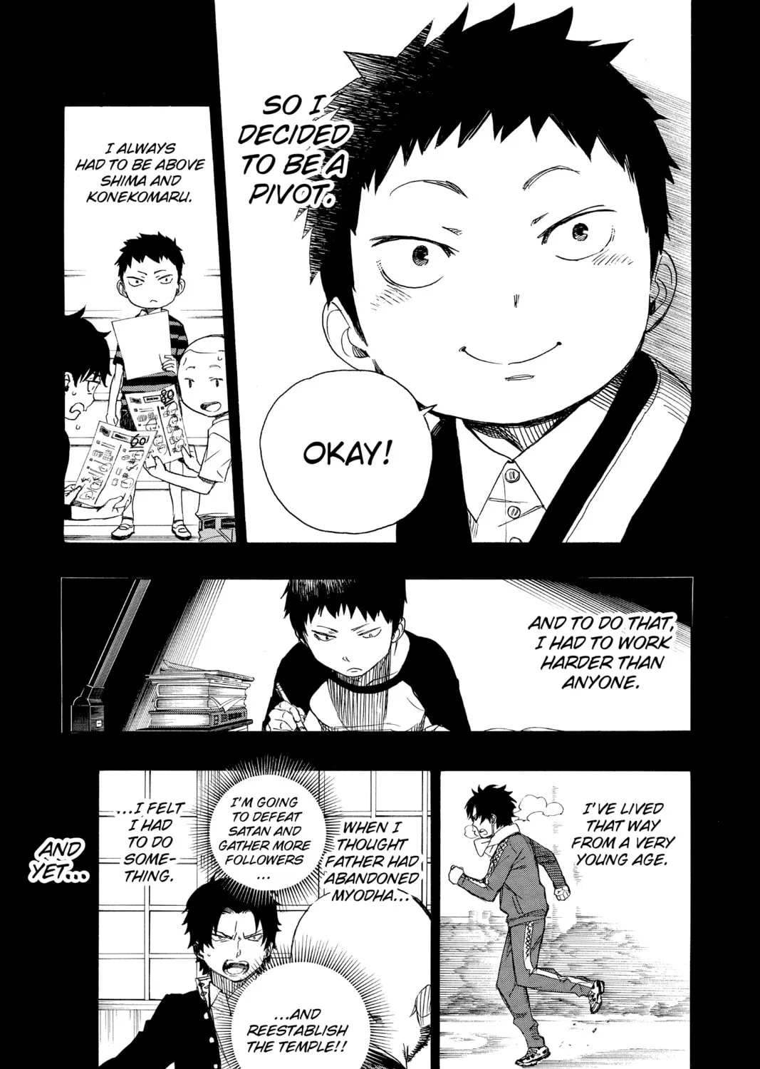 Read Blue Exorcist chapter 58 image 42 on Lezhin
