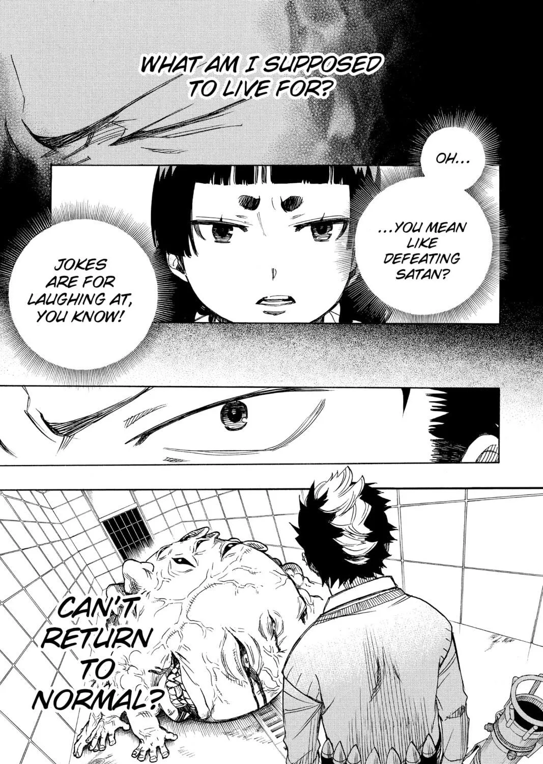 Read Blue Exorcist chapter 58 image 46 on Lezhin