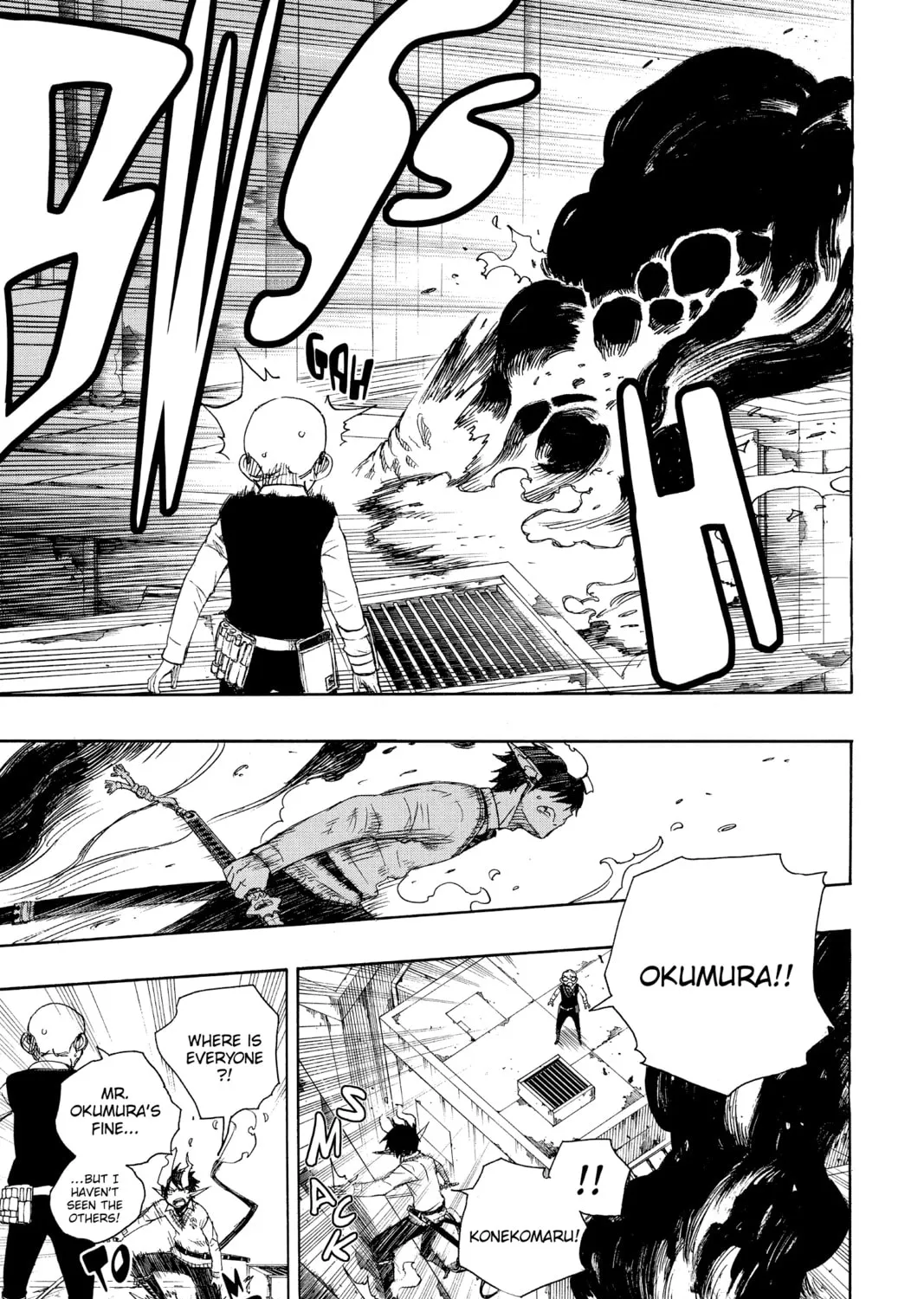 Read Blue Exorcist chapter 58 image 54 on Lezhin