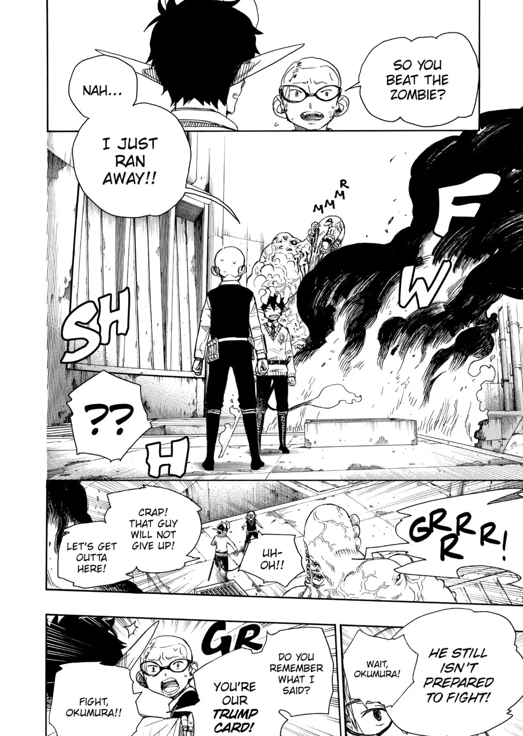 Read Blue Exorcist chapter 58 image 56 on Lezhin