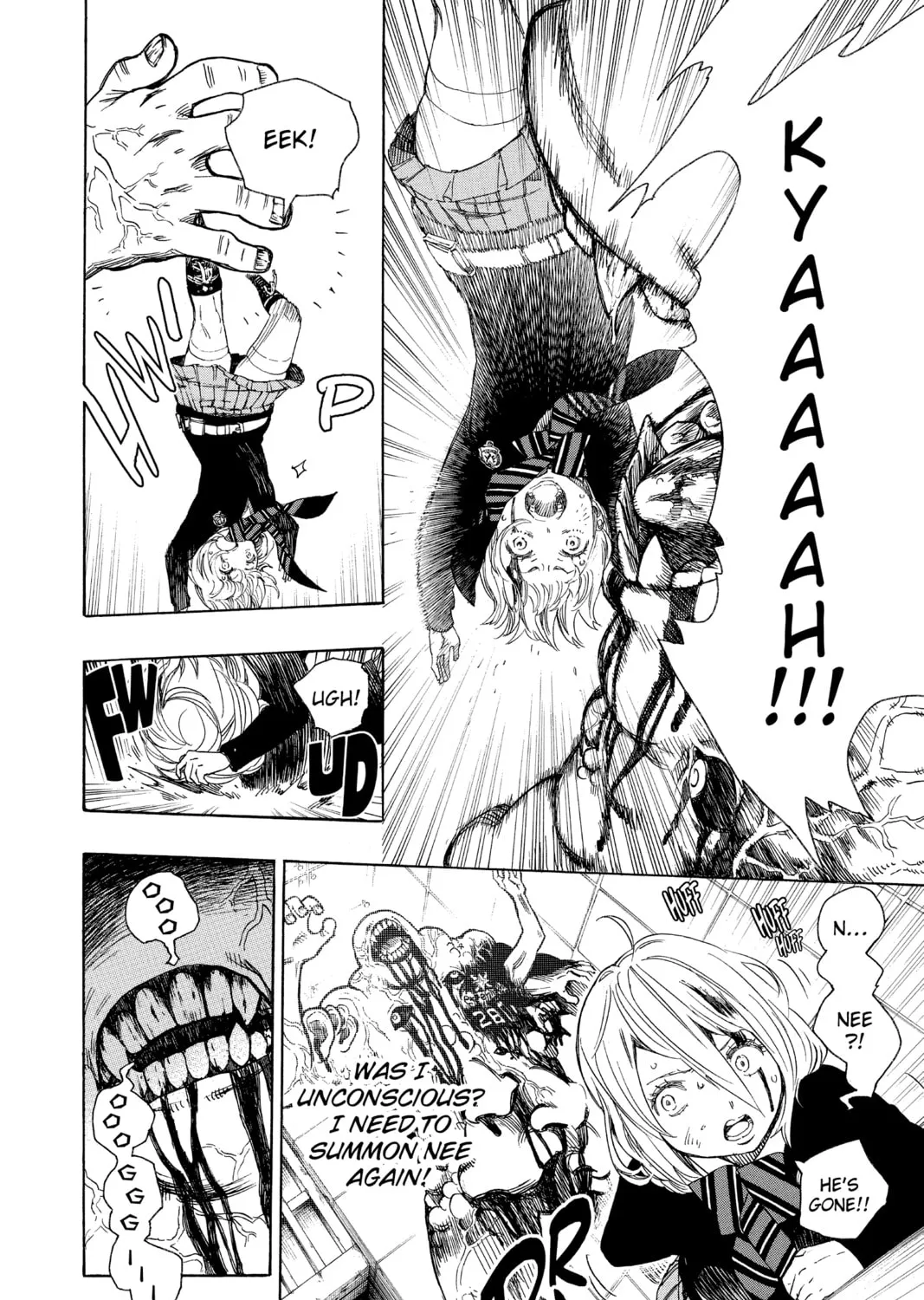 Read Blue Exorcist chapter 58 image 6 on Lezhin
