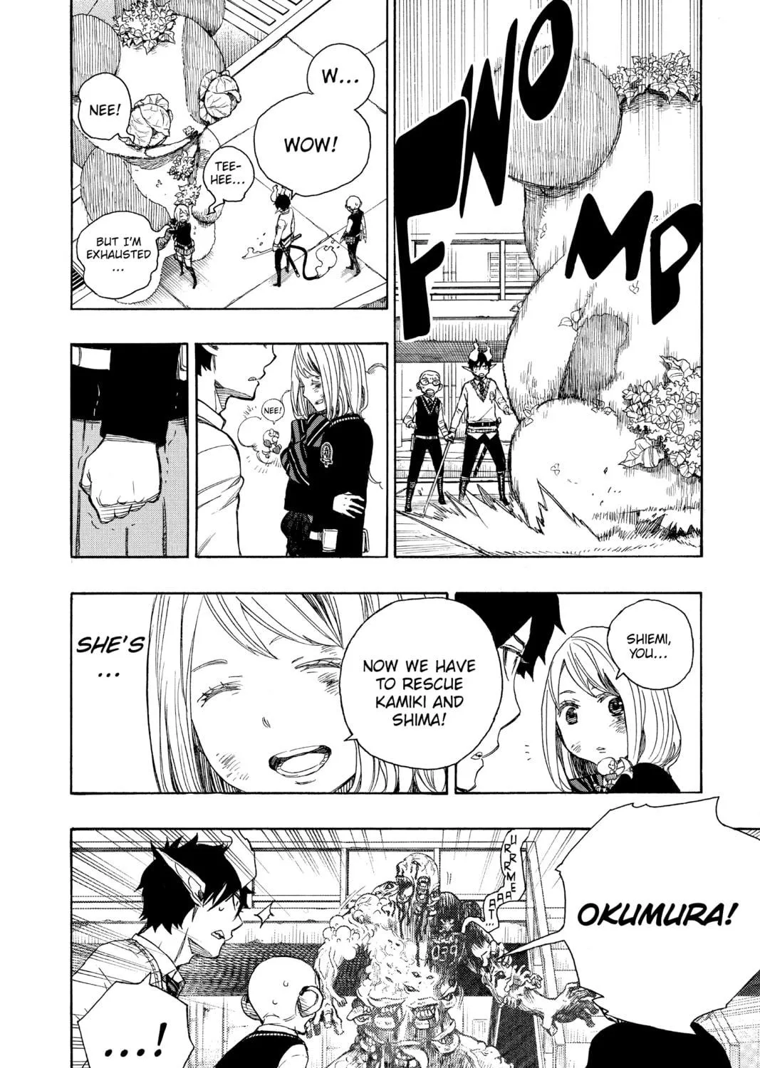 Read Blue Exorcist chapter 58 image 64 on Lezhin