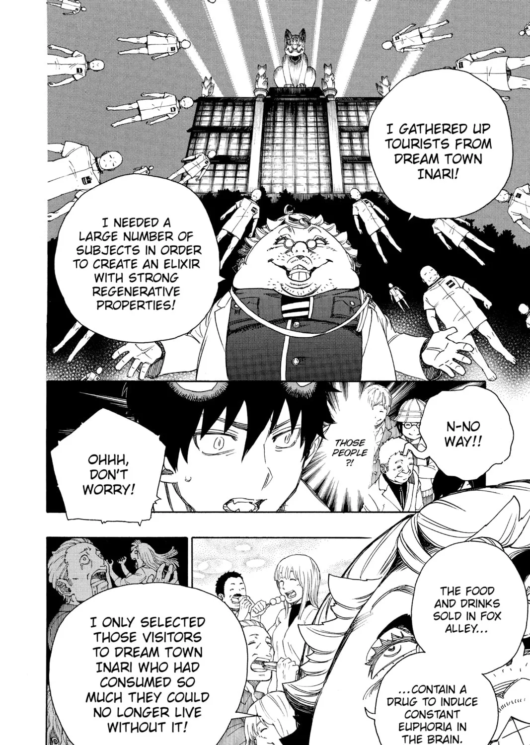 Read Blue Exorcist chapter 59 image 14 on Lezhin