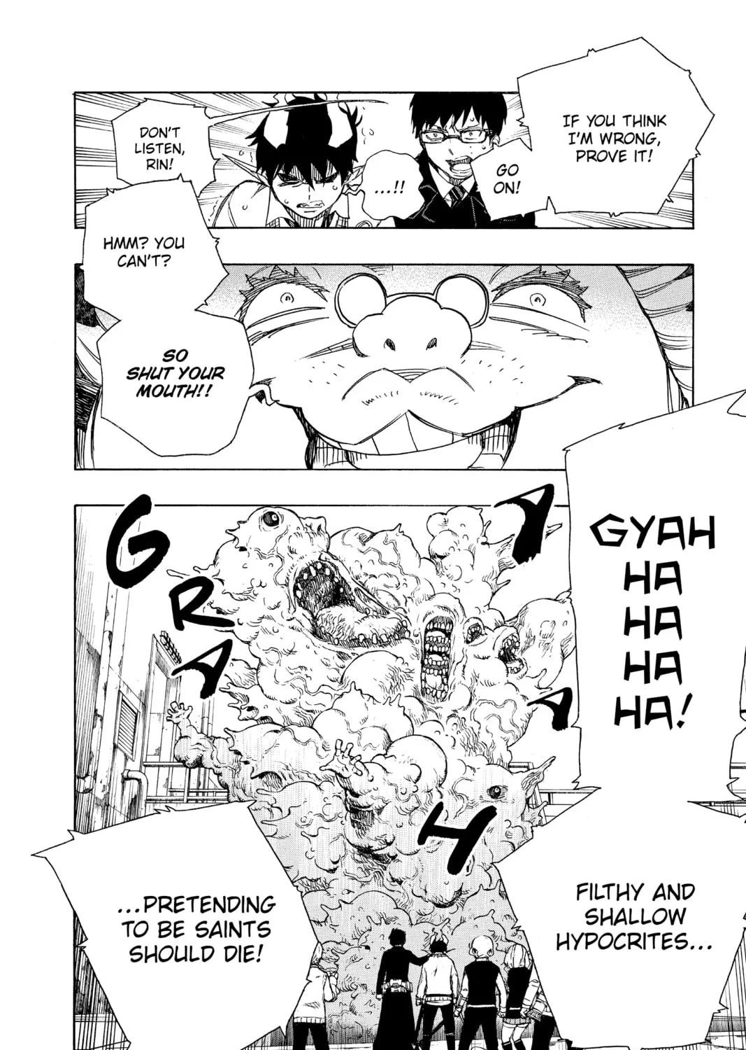 Read Blue Exorcist chapter 59 image 26 on Lezhin
