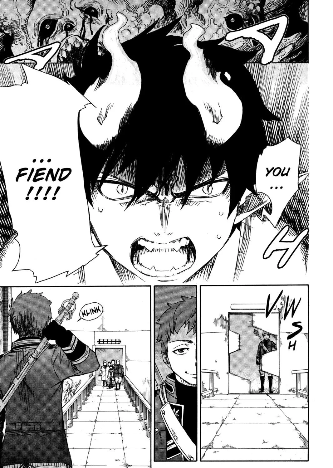 Read Blue Exorcist chapter 59 image 28 on Lezhin