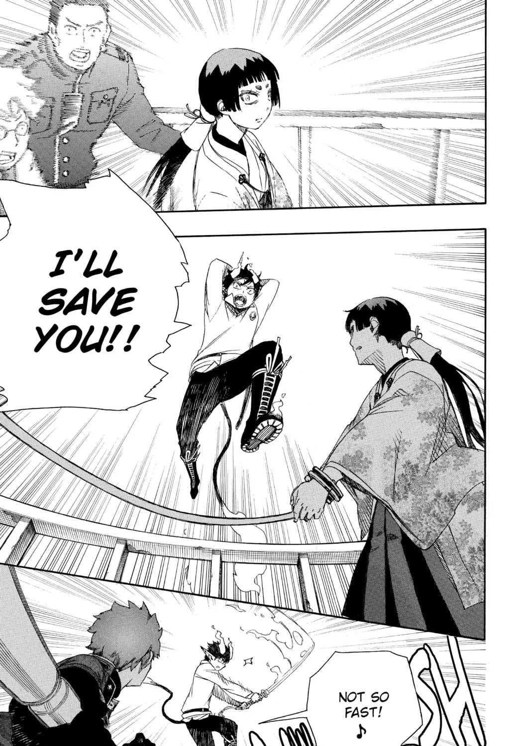 Read Blue Exorcist chapter 59 image 36 on Lezhin