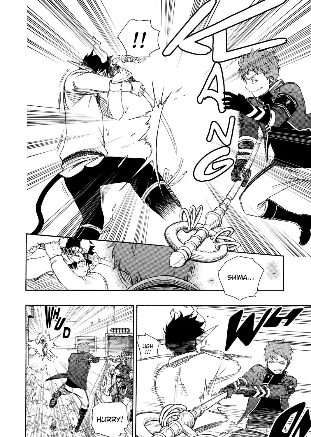 Read Blue Exorcist chapter 59 image 38 on Lezhin