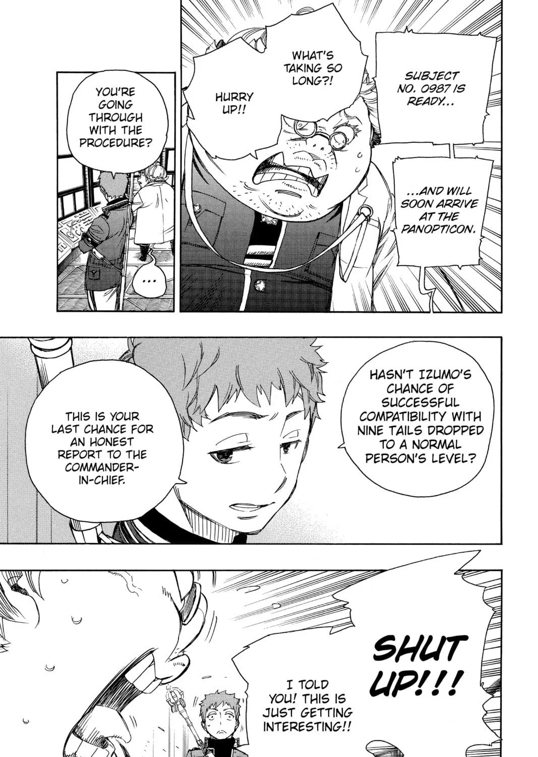 Read Blue Exorcist chapter 59 image 4 on Lezhin