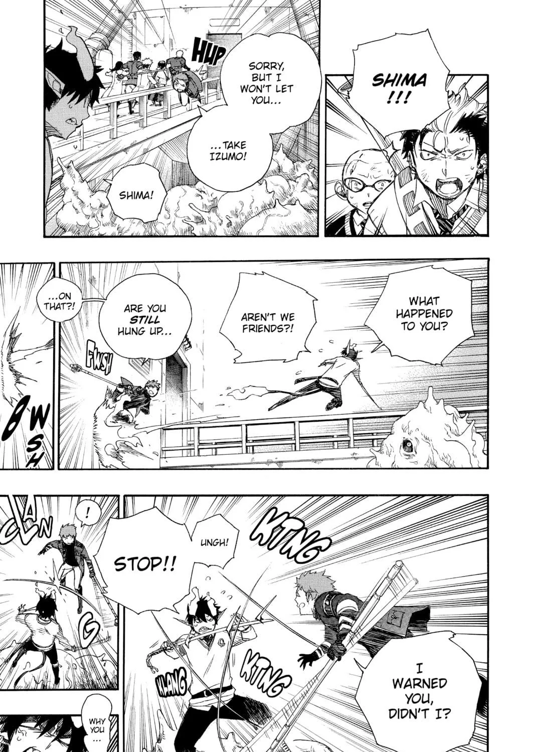 Read Blue Exorcist chapter 59 image 40 on Lezhin