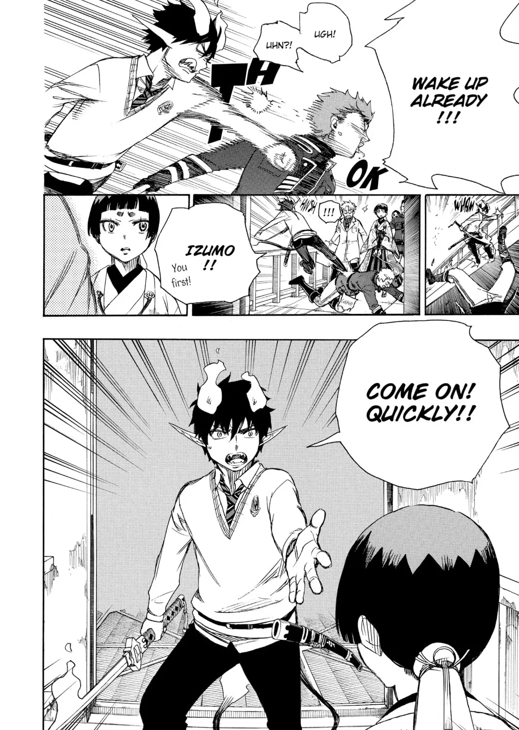 Read Blue Exorcist chapter 59 image 42 on Lezhin