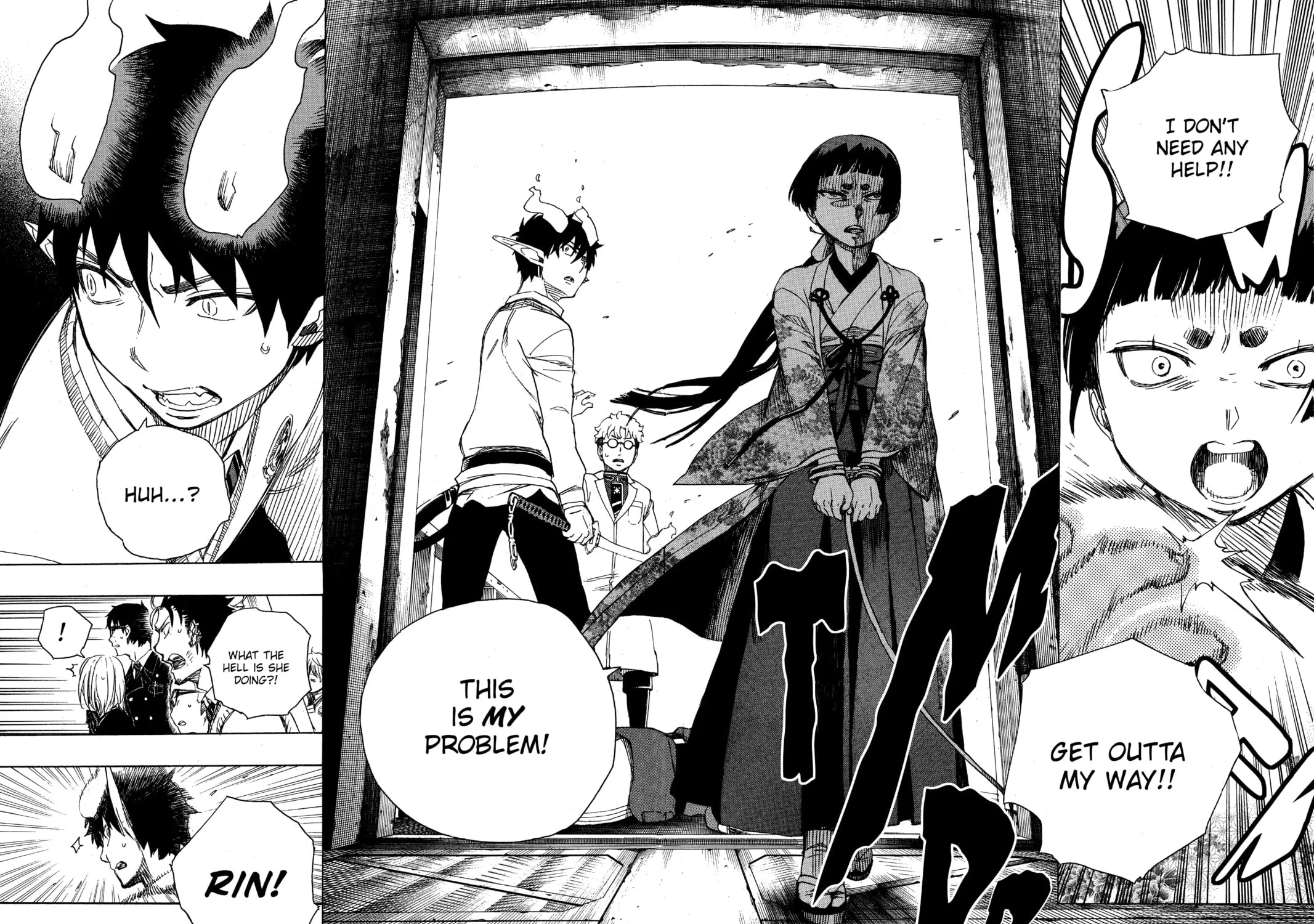 Read Blue Exorcist chapter 59 image 50 on Lezhin