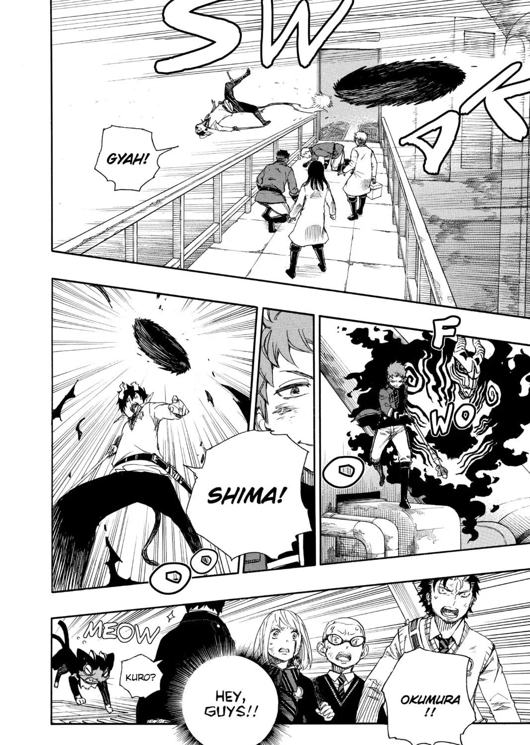 Read Blue Exorcist chapter 59 image 52 on Lezhin