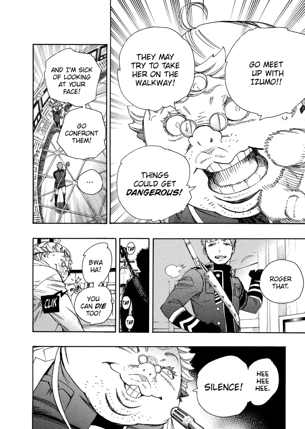 Read Blue Exorcist chapter 59 image 6 on Lezhin