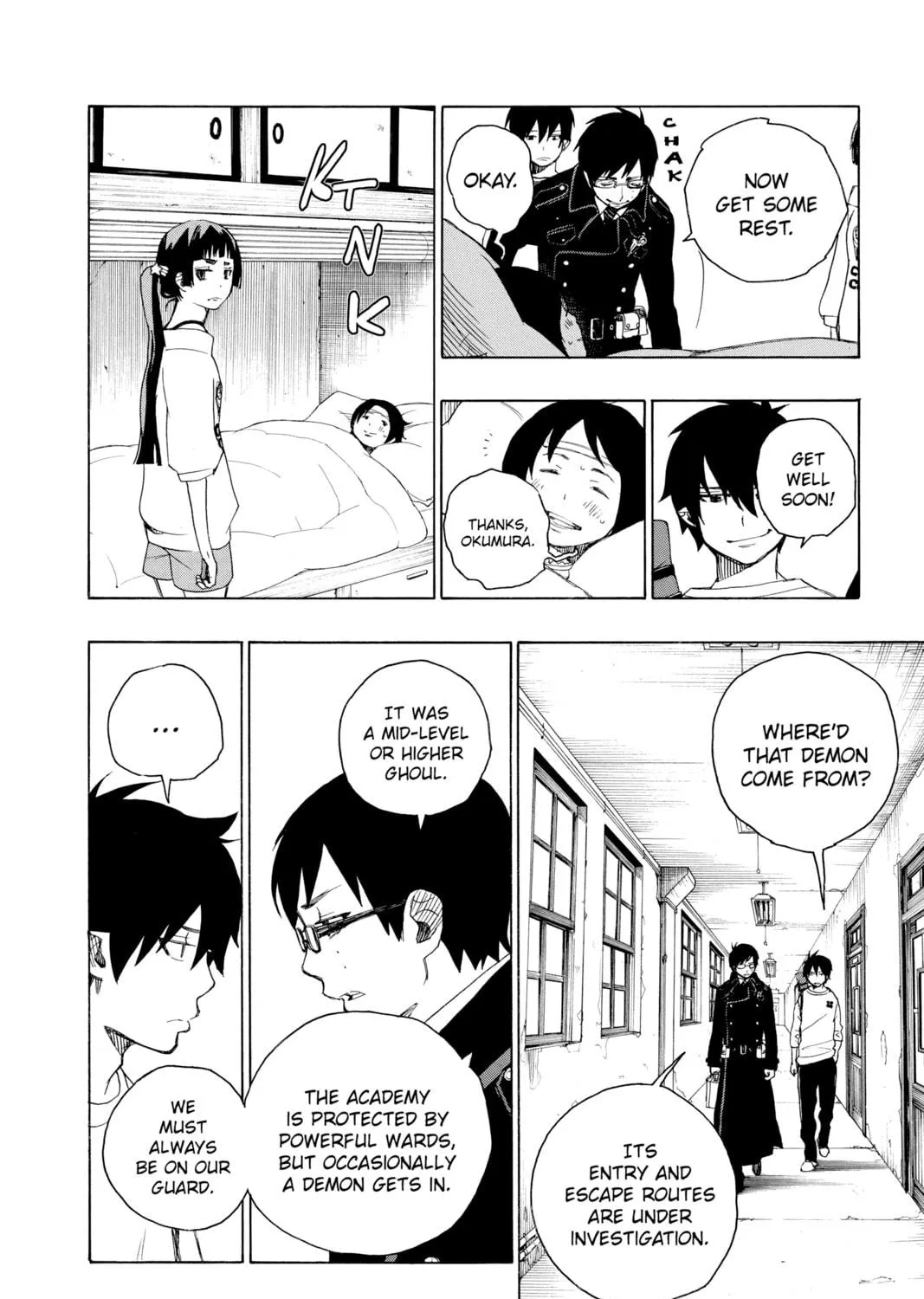 Read Blue Exorcist chapter 6 image 10 on Lezhin