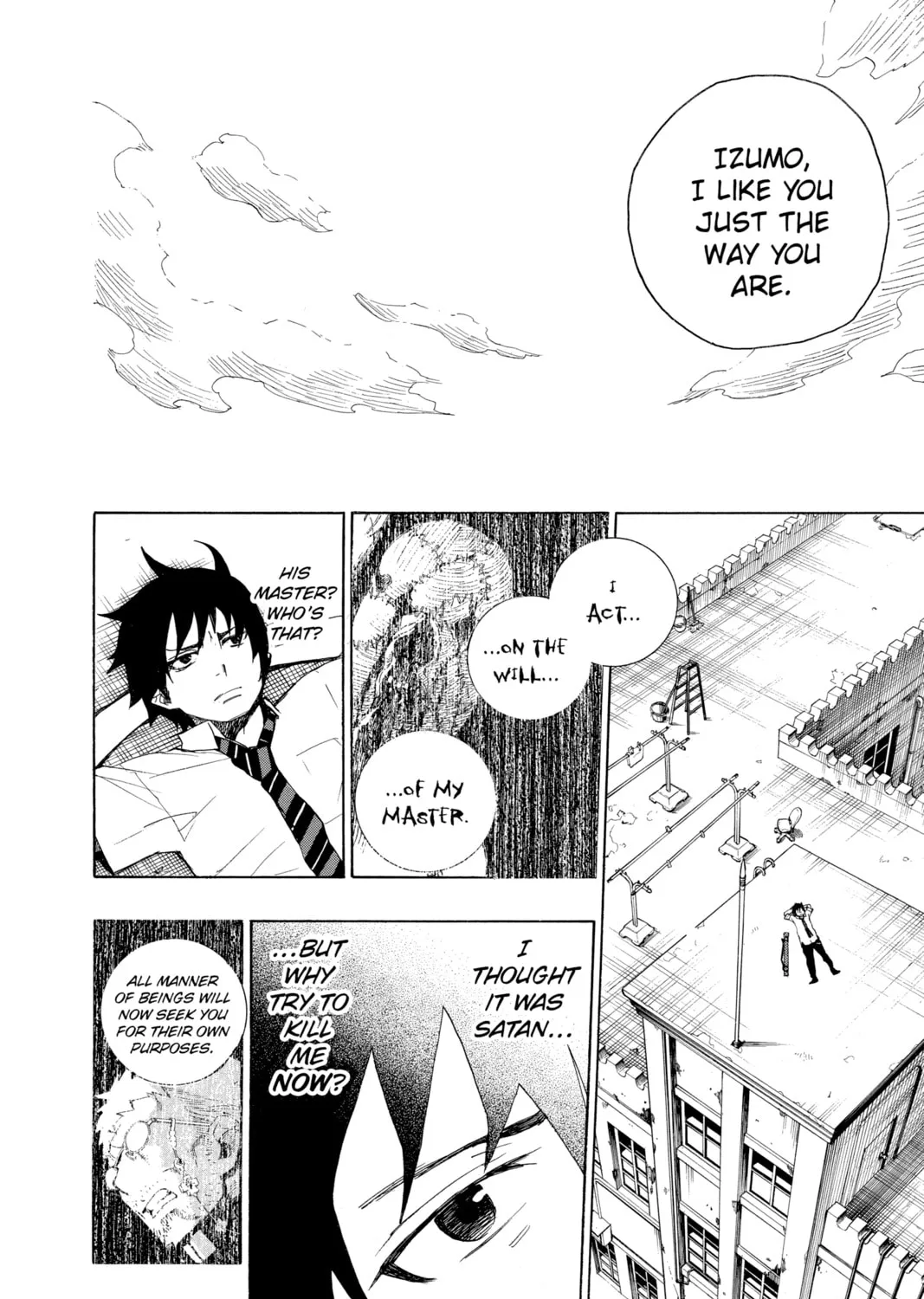 Read Blue Exorcist chapter 6 image 14 on Lezhin