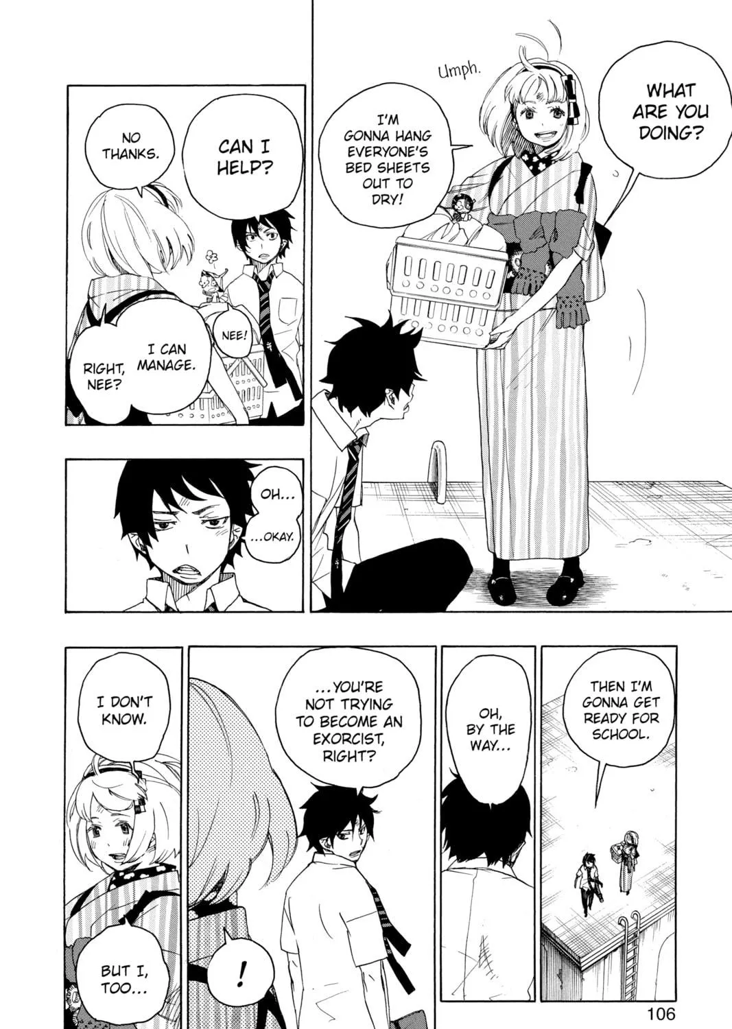 Read Blue Exorcist chapter 6 image 18 on Lezhin