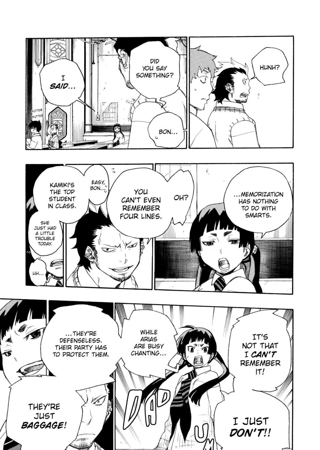 Read Blue Exorcist chapter 6 image 28 on Lezhin