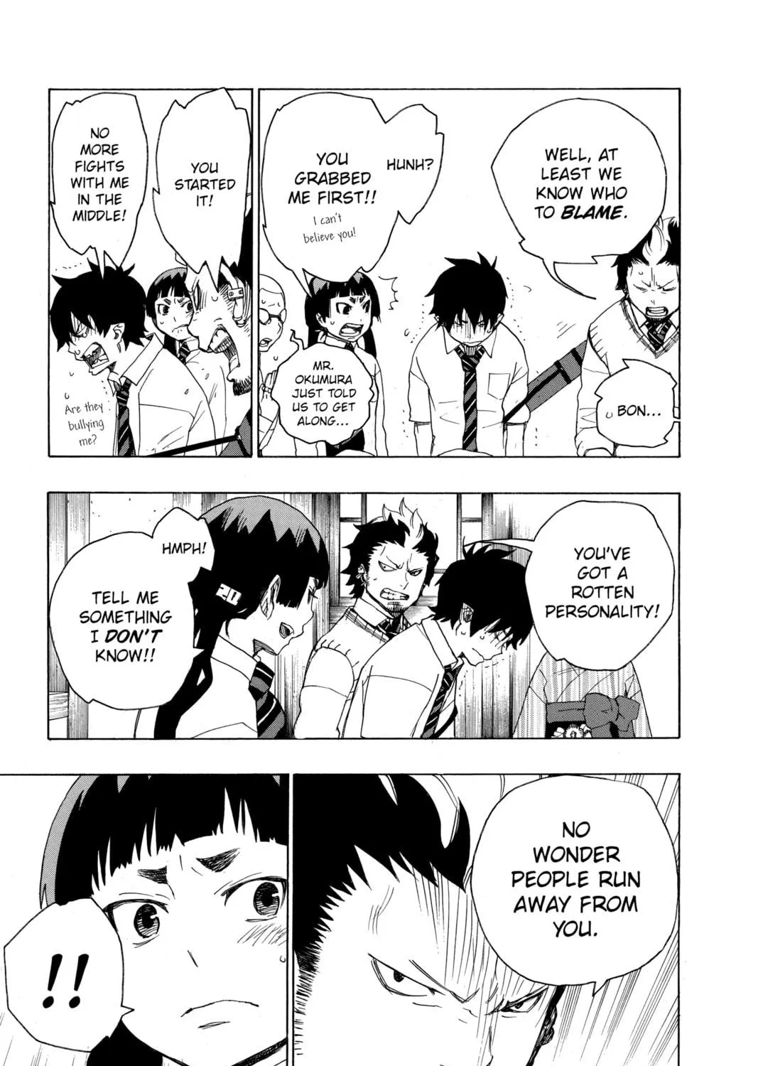 Read Blue Exorcist chapter 6 image 40 on Lezhin